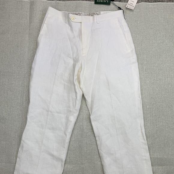 LAUREN Ralph Lauren Kids Linen Suit Pants Size 18R - Picture 5 of 10